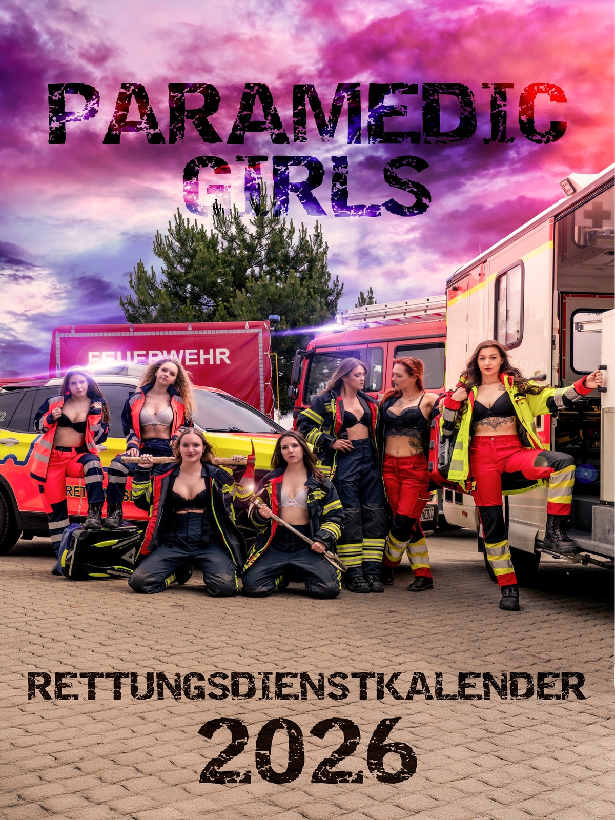 Rettungsdienst Wandkalender 2026 DIN A3