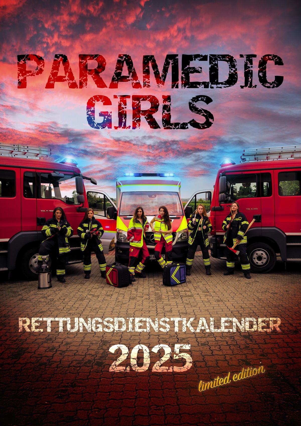 Rettungsdienst Wandkalender 2025 DIN A3